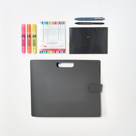 Teacher’s Desk Haul: Steel Black - bungu