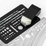 Technical Eraser Plate / Luddite - bungu