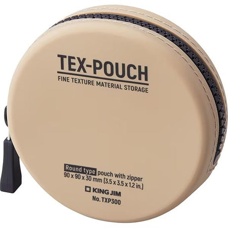 TEX - POUCH ROUND / KING JIM - bungu
