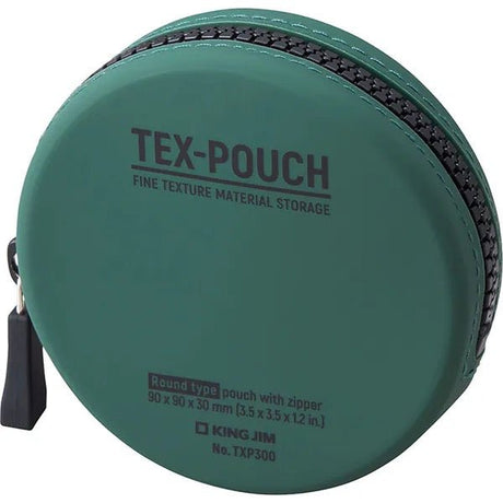 TEX - POUCH ROUND / KING JIM - bungu