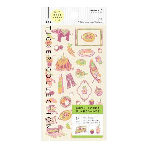Country Pattern Stickers / MIDORI