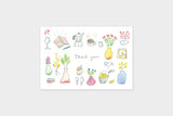 Art Touch Shoko Sakuma Postcards / TOUCH & FLOW