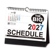 The Big Schedule Desk and Wall Calendar 2027 / Shin Nihon Calendar - bungu