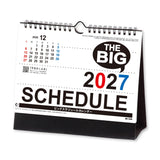 The Big Schedule Desk and Wall Calendar 2027 / Shin Nihon Calendar - bungu