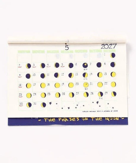 The Phase of the Moon Calendar 2027 / Amina Collection Co., Ltd. - bungu