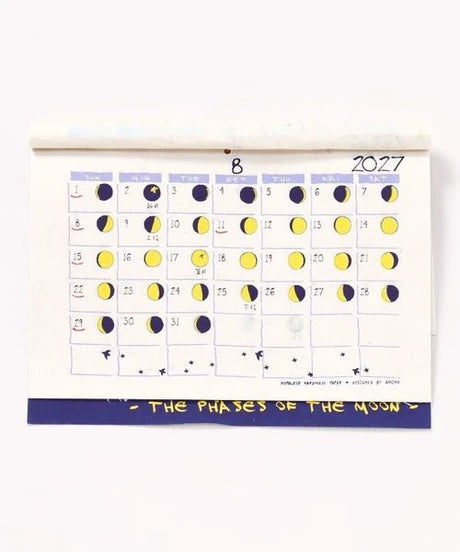 The Phase of the Moon Calendar 2027 / Amina Collection Co., Ltd. - bungu