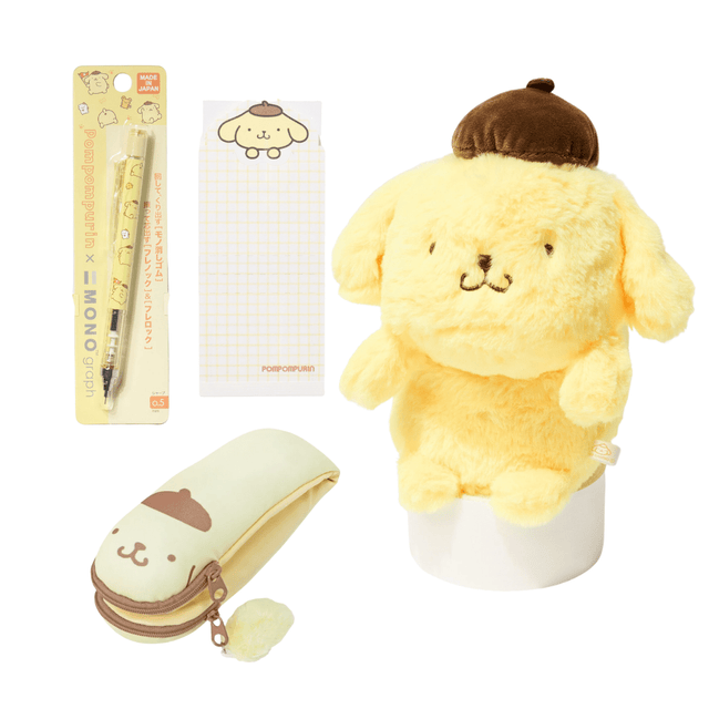 The Sanrio Desk Set: Pompompurin - bungu