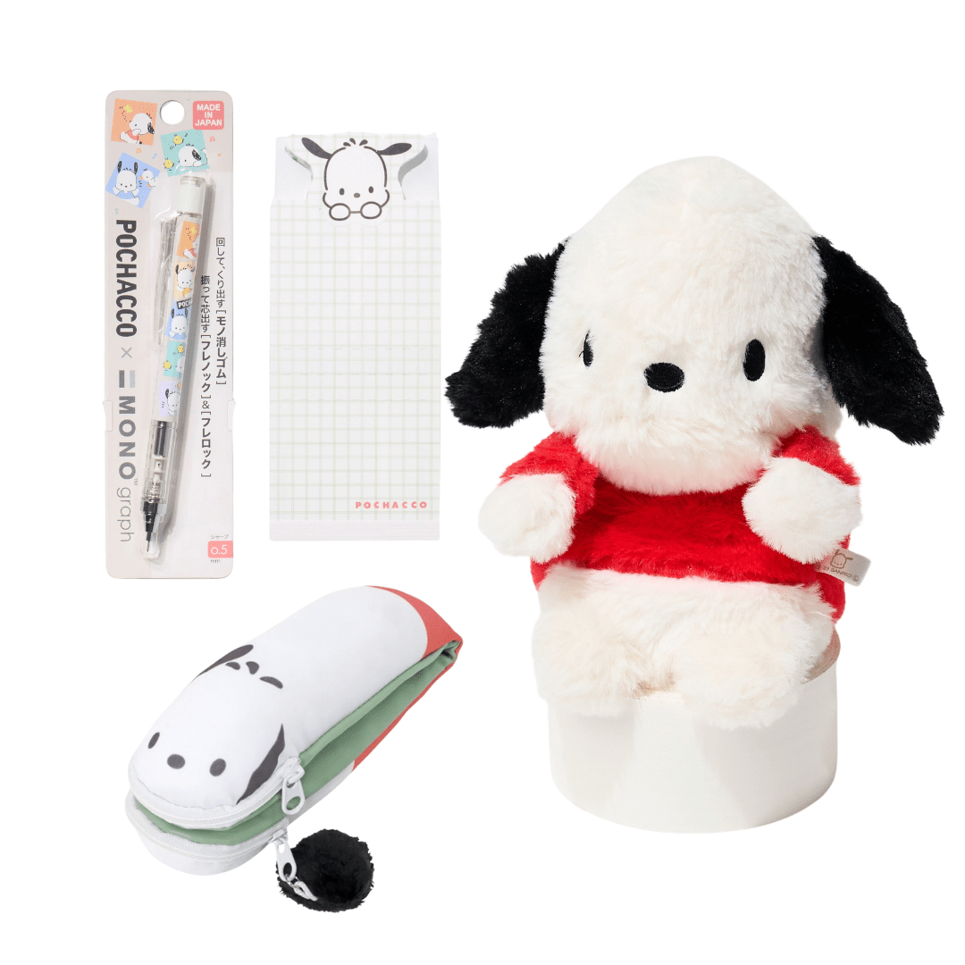 The Sanrio Desk Time Set: Pochacco - bungu