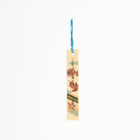 The Tale of Genji Picture Poem Cards Bamboo Bookmark / Benrido - bungu
