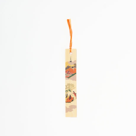 The Tale of Genji Picture Poem Cards Bamboo Bookmark / Benrido - bungu