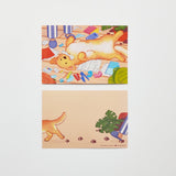 "Time to Play" Postcard by Maria / Bungu - bungu