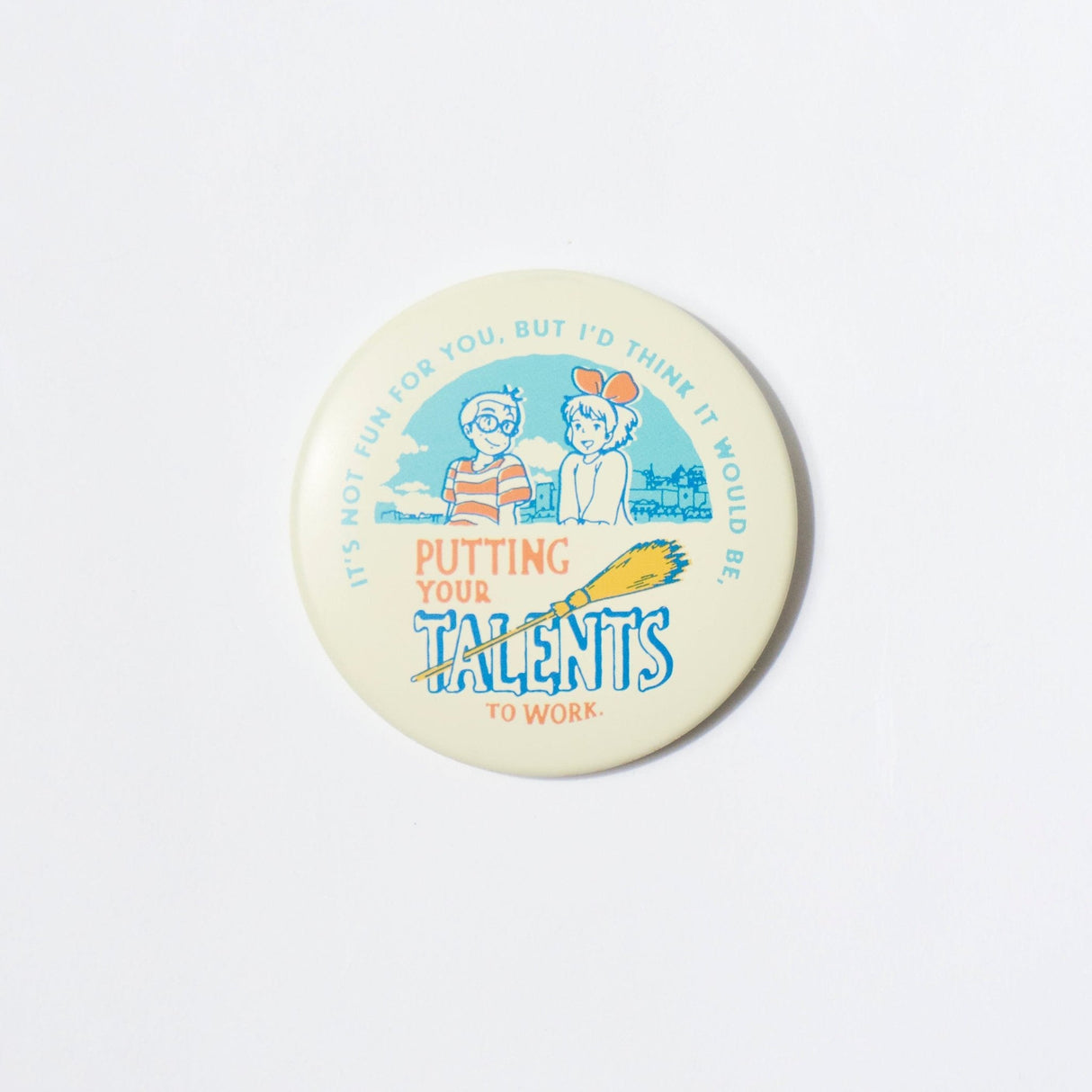 Tin Can Badge - Kiki's Delivery Service Edition / Movic - bungu