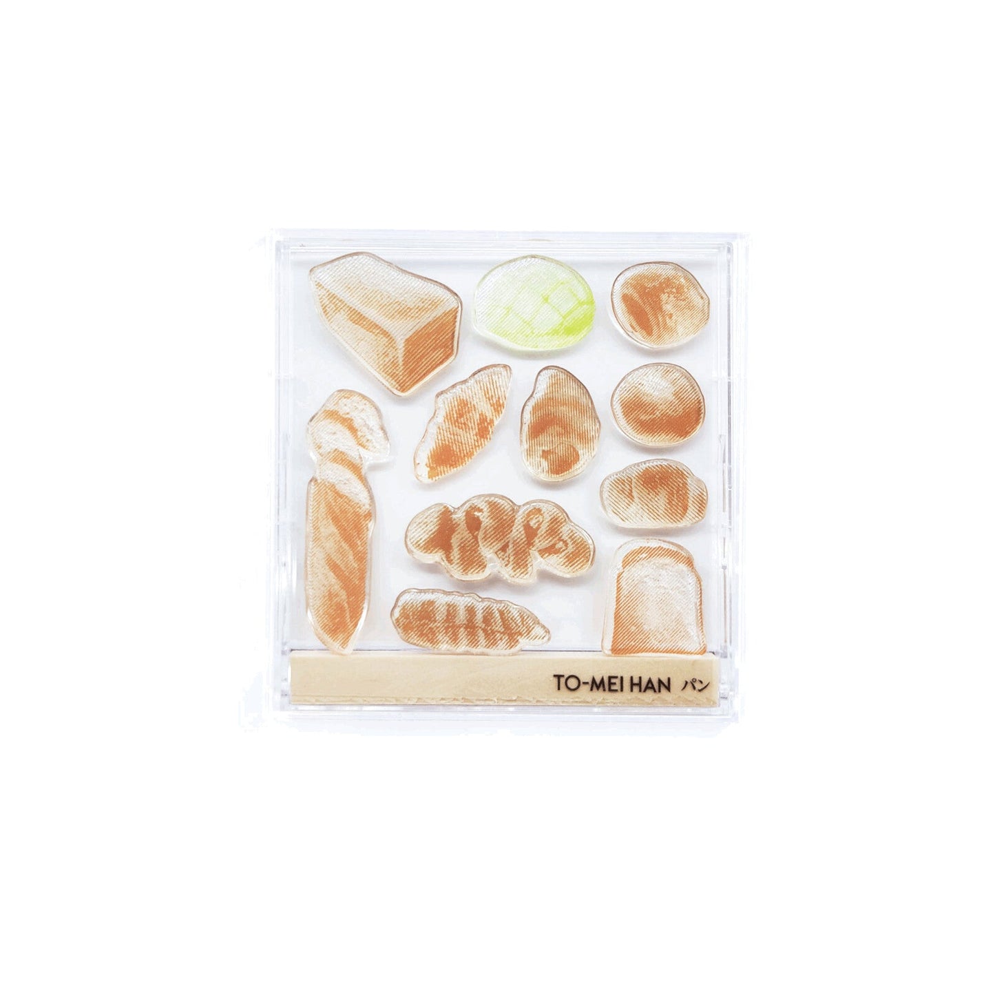 TO - MEI HAN Bread Clear Stamp / tri - gram - bungu