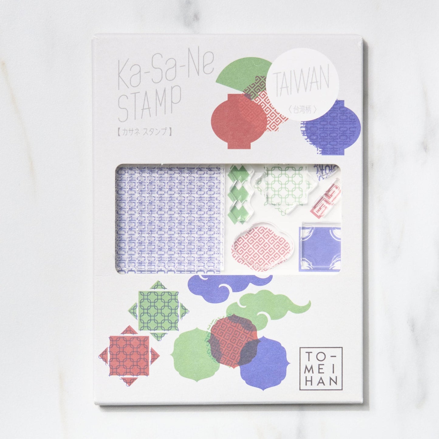 TO - MEI HAN Ka - Sa - Ne Stamp Patterns / tri - gram - bungu