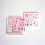 TO - MEI HAN Sewing Tool Box Clear Stamp / tri - gram - bungu