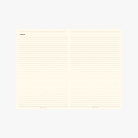 TODAY B6 Monthly Block and Memo Planner 2027 / TOUCH & FLOW - bungu