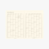 TODAY B6 Monthly Block and Memo Planner 2027 / TOUCH & FLOW - bungu