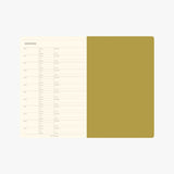 TODAY B6 Monthly Block and Memo Planner 2027 / TOUCH & FLOW - bungu