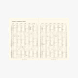 TODAY B7 Weekly Planner 2027 / TOUCH & FLOW - bungu