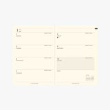 TODAY B7 Weekly Planner 2027 / TOUCH & FLOW - bungu