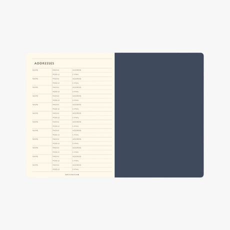 TODAY B7 Weekly Planner 2027 / TOUCH & FLOW - bungu