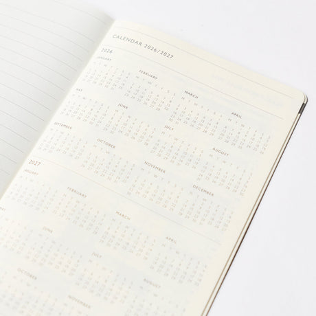 TODAY Monthly Block Planner 2026 B6 Slim / Touch & Flow - bungu