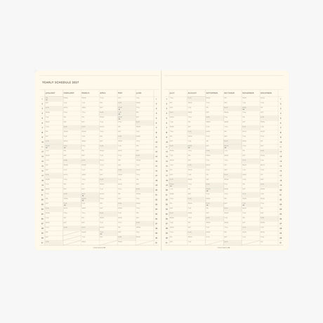 TODAY Monthly Block Planner 2027 / TOUCH & FLOW - bungu