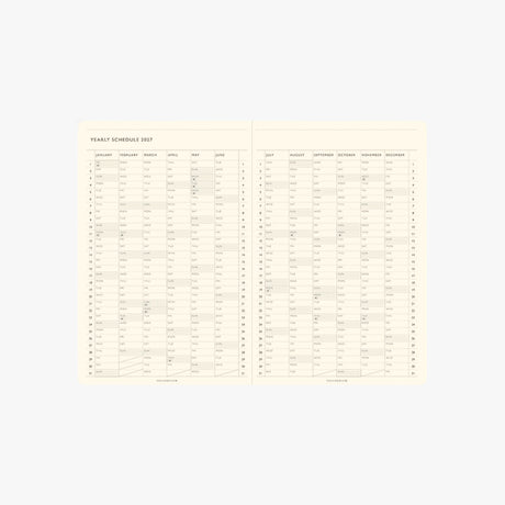 TODAY Monthly Block Planner 2027 / TOUCH & FLOW - bungu