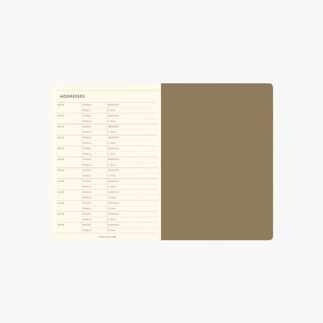 TODAY Monthly Block Planner 2027 / TOUCH & FLOW - bungu