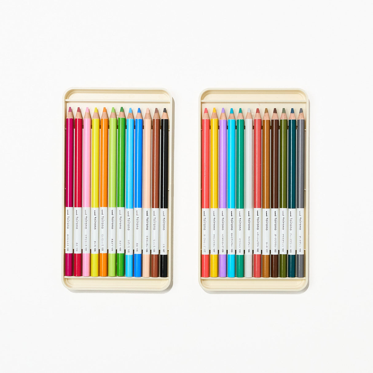 toirono Color Pencil Set / uni Mitsubishi Pencil - bungu