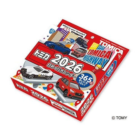 Tomica Daily Calendar 2026 / Shin Nihon Calendar - bungu