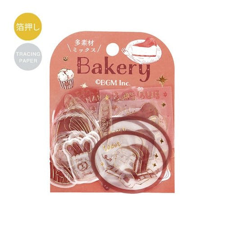 Tracing Paper Foil Stamping Stickers Holiday Shop Tour / BGM - bungu
