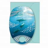 Transparent Fan Card Summer Series / RYU - RYU - bungu