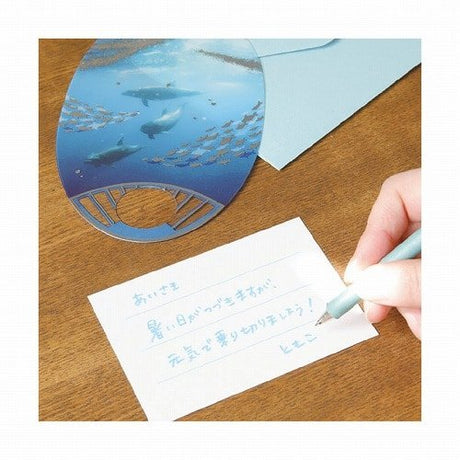 Transparent Fan Card Summer Series / RYU - RYU - bungu
