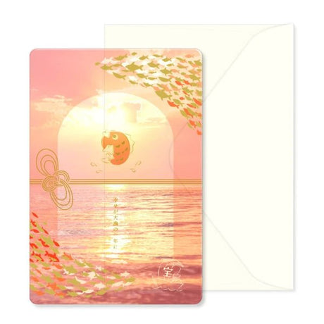 Transparent New Year Card / RYU-RYU - bungu