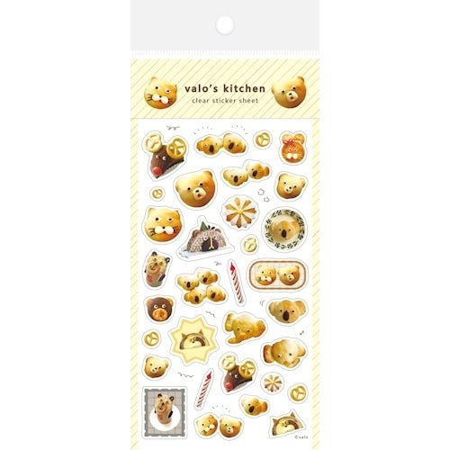 Transparent Sticker Sheet valo Collaboration / Furukawashiko - bungu