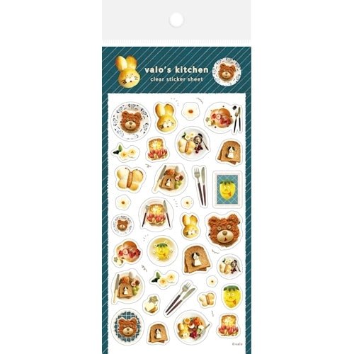 Transparent Sticker Sheet valo Collaboration / Furukawashiko - bungu