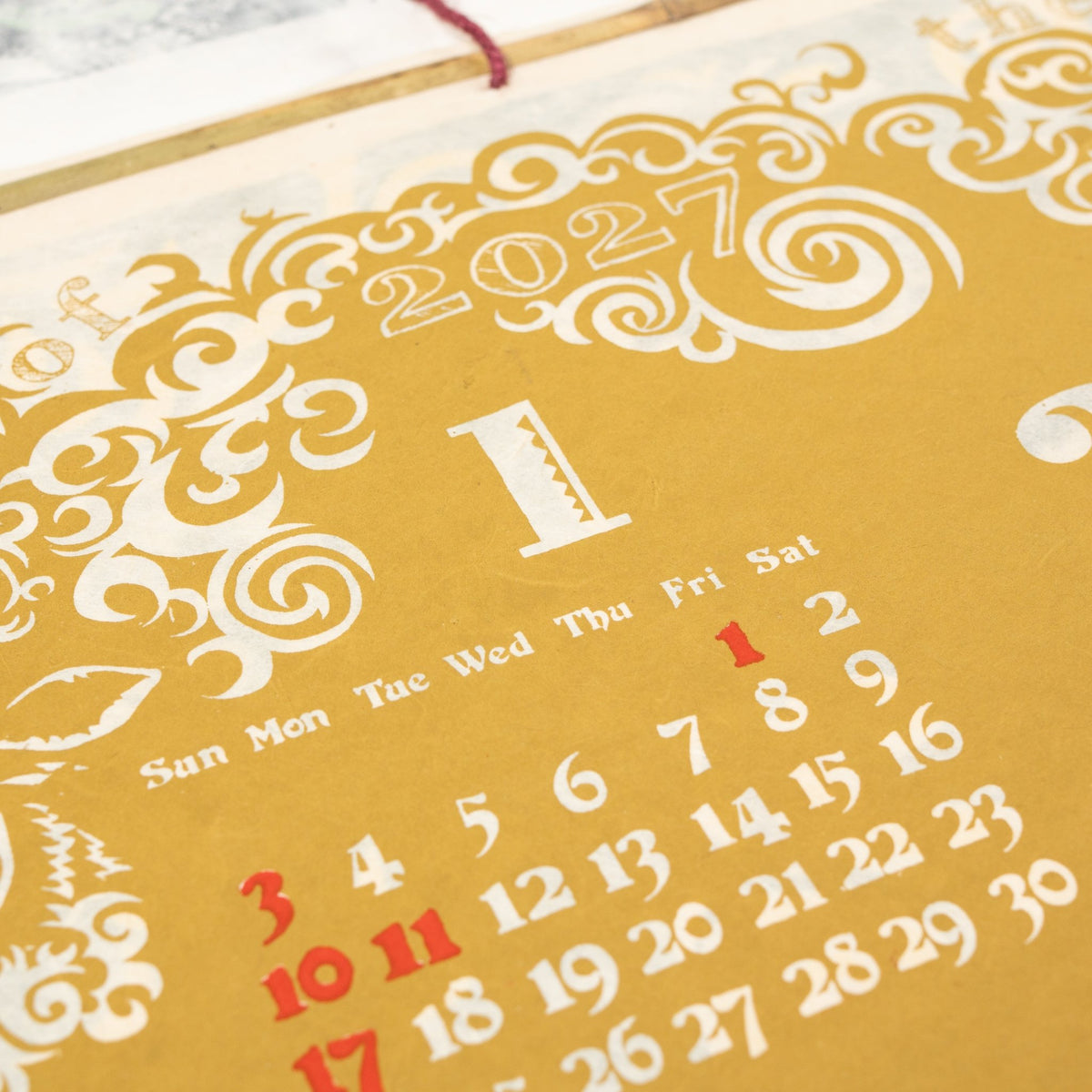 Tribal Animals Wall Calendar 2027 / Amina Collection Co., Ltd. - bungu