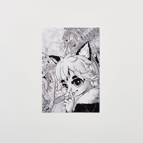 "Tricker Street" Postcard by Comoro / Bungu - bungu