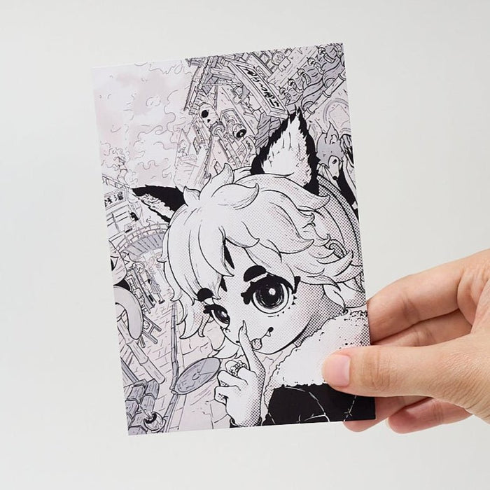 "Tricker Street" Postcard by Comoro / Bungu - bungu