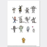 Ultra Monsters Collection A5 Clear File / kokorotodom - bungu