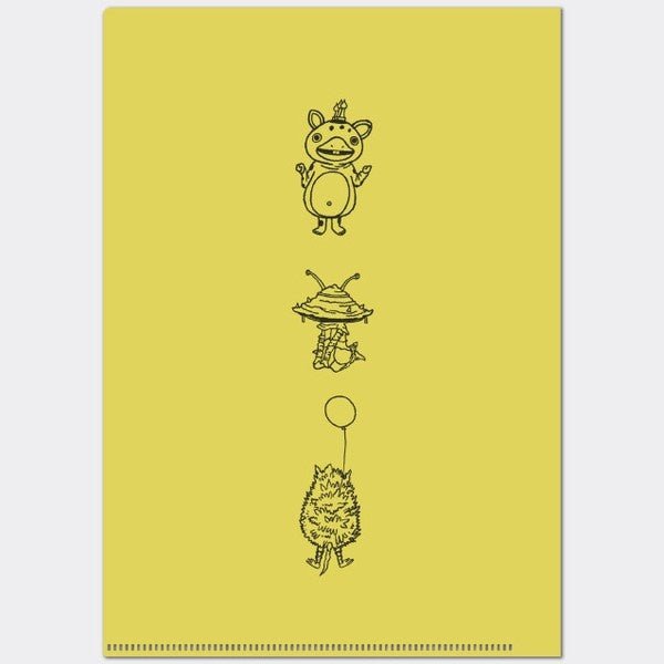 Ultra Monsters Collection A5 Clear File / kokorotodom - bungu