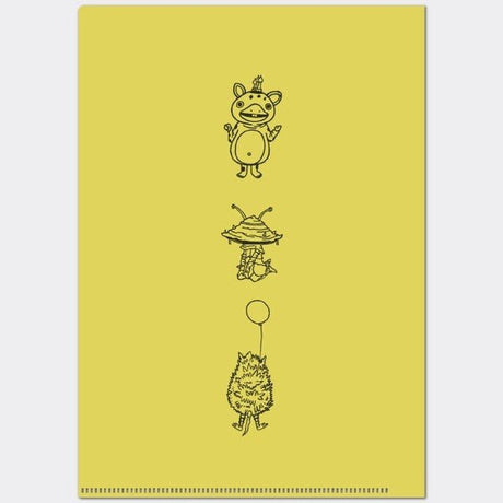 Ultra Monsters Collection A5 Clear File / kokorotodom - bungu