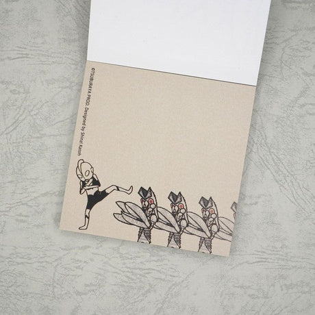 Ultra Monsters Collection Block Memo Pad / kokorotodom - bungu