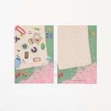 "Under the Trees" Washi Postcard by Namie / Bungu - bungu