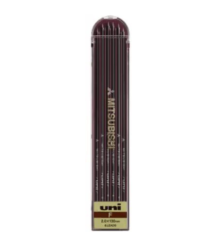 uni 2mm Graphite Pencil Lead Refill / Mitsubishi Pencil - bungu