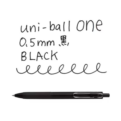 uni - ball one Gel Ink Ballpoint Pens 5P / Mitsubishi Pencil - bungu