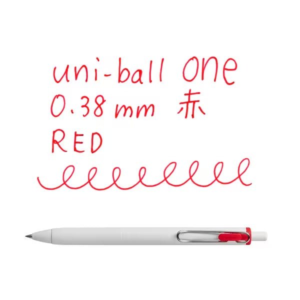 uni - ball one Gel Ink Ballpoint Pens 5P / Mitsubishi Pencil - bungu