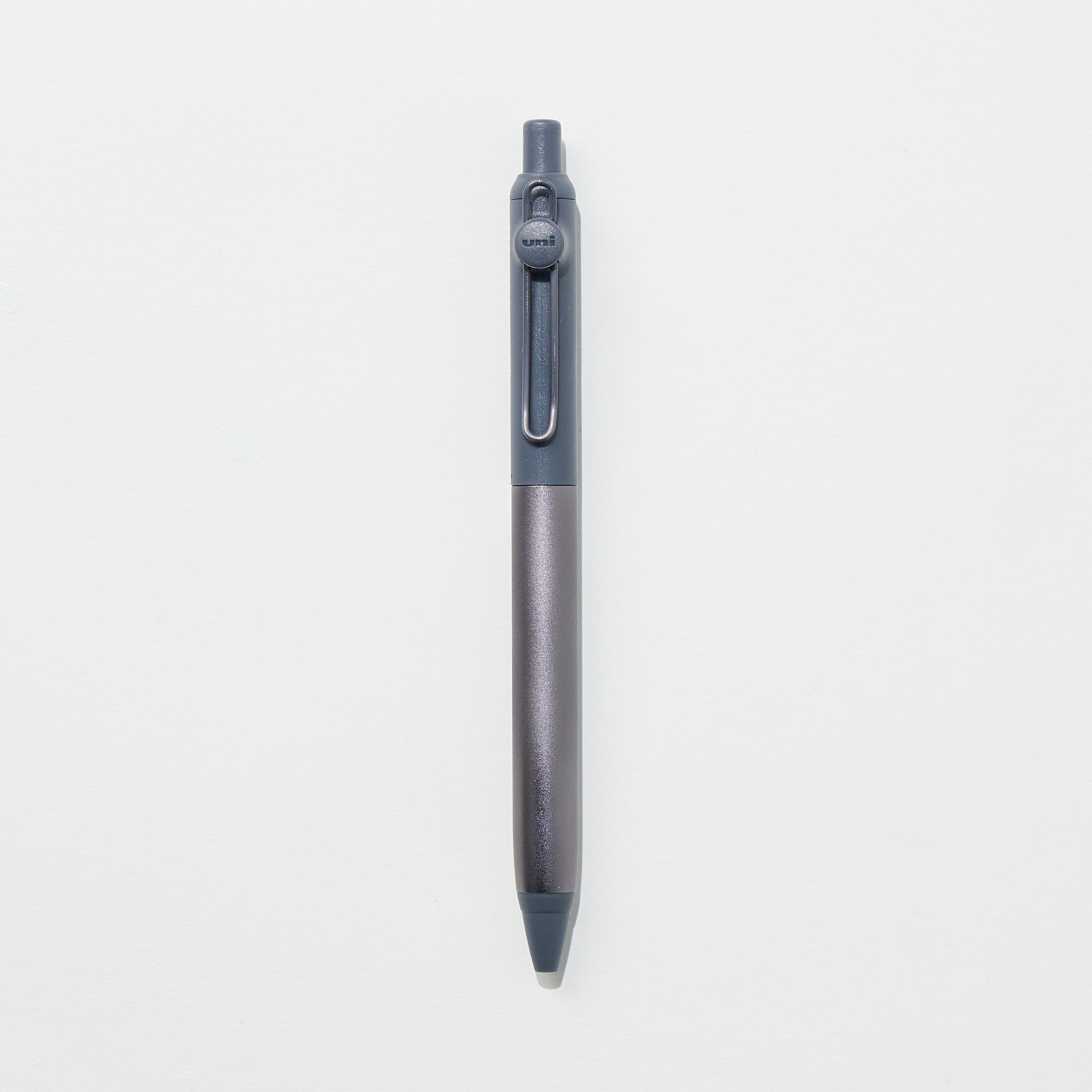Mitsubishi Uni-ball ZENTO Gel Pen - 0.5mm Black, Signature Model, Metal Body, Made In Japan