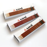 uni Wooden Pencils 1 Dozen Pack / Mitsubishi Pencil - bungu